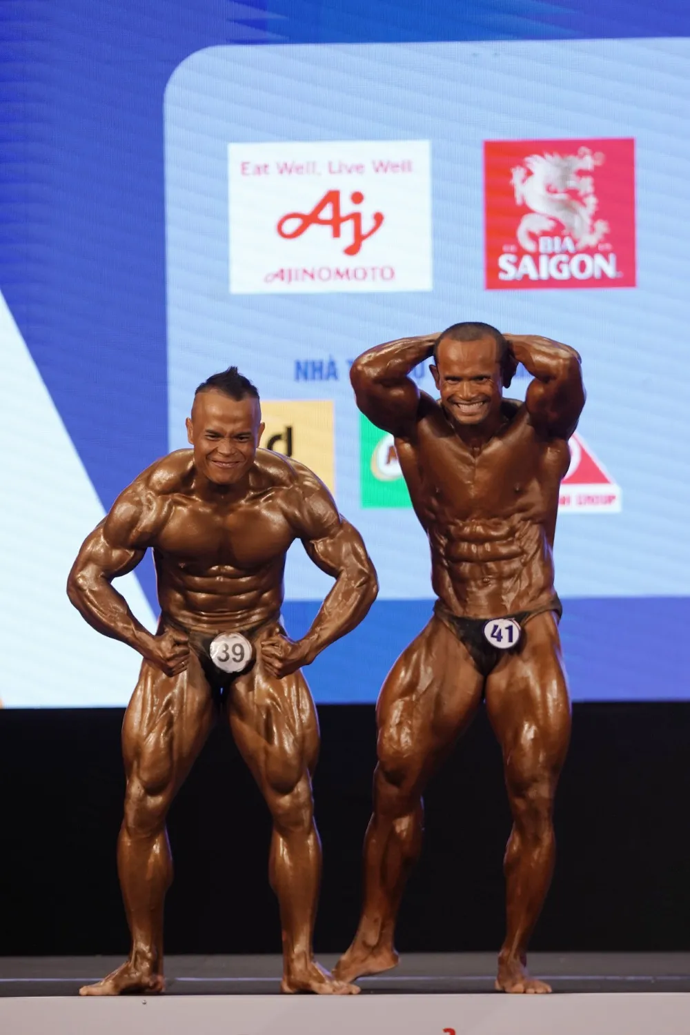 Thân hình cuồn cuộn của lực sĩ Trần Hoàng Duy Thuận vừa giành huy chương vàng ảnh 7