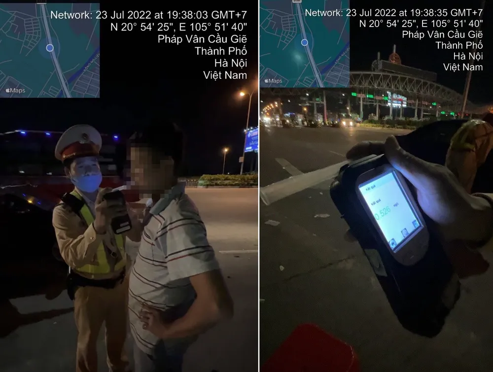 Tài xế xe khách vi phạm nồng độ cồn cao bị phạt 35 triệu đồng ảnh 1