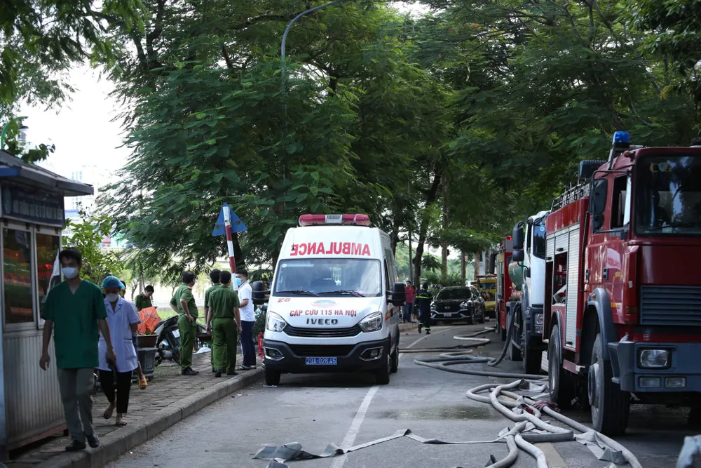 Bộ Công an thông tin về vụ cháy khiến 3 chiến sĩ cảnh sát hy sinh ở quận Cầu Giấy ảnh 11