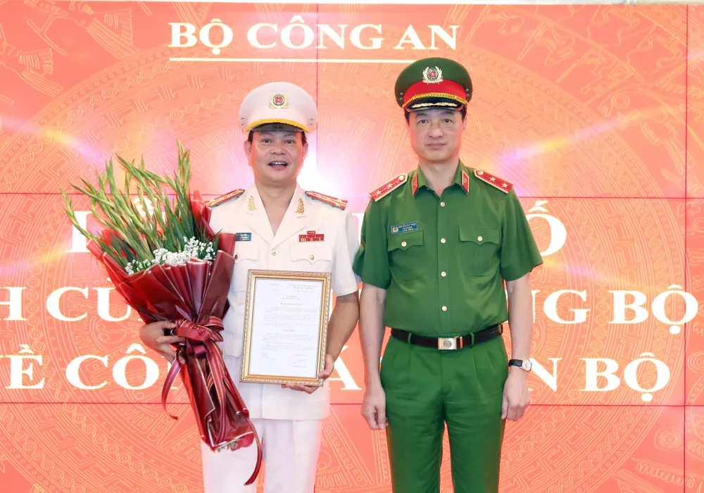 Cục Cảnh sát Quản lý hành chính có tân Phó Cục trưởng ảnh 1