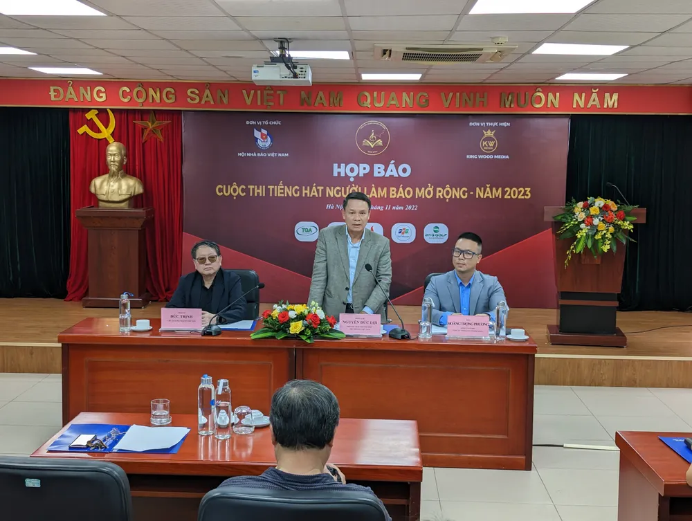 Đi tìm quán quân tiếng hát người làm báo 2023 ảnh 1