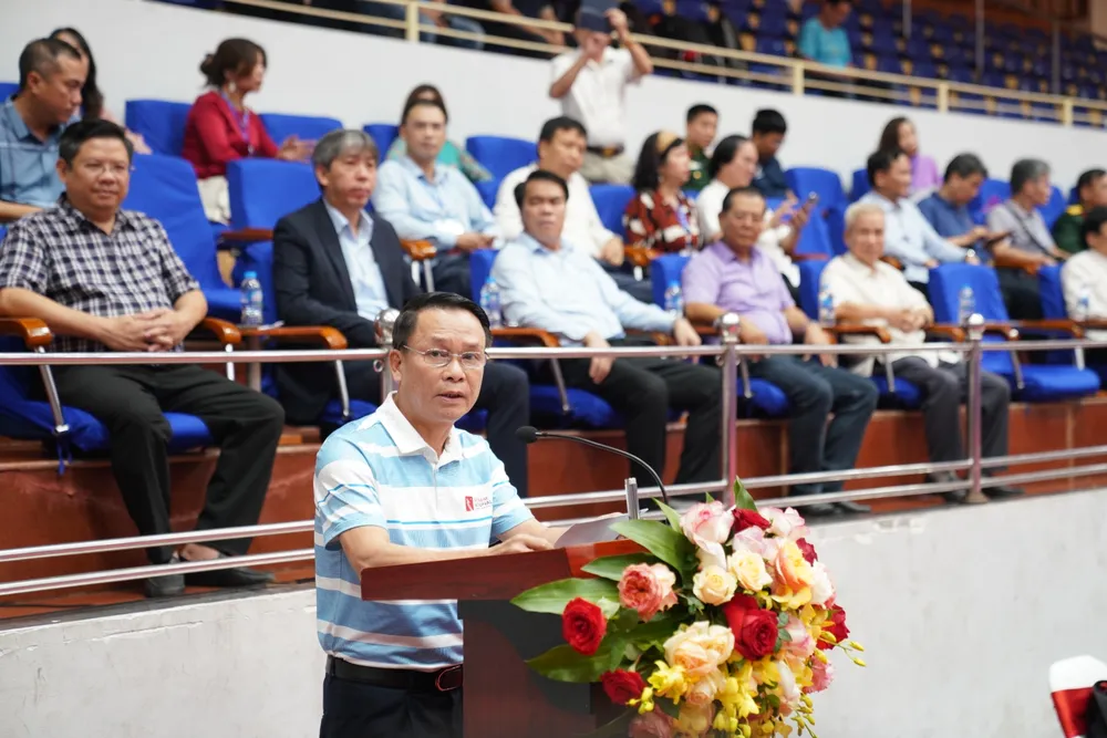 Hơn 200 nhà báo tranh tài ở giải bóng bàn cúp Hội Nhà báo Việt Nam 2022 ảnh 2