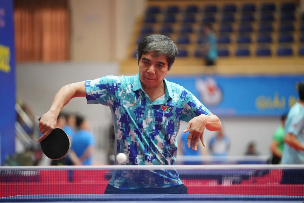 Hơn 200 nhà báo tranh tài ở giải bóng bàn cúp Hội Nhà báo Việt Nam 2022 ảnh 10
