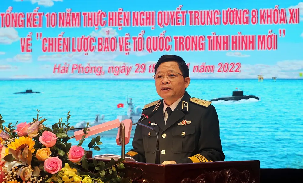 Tiếp tục xây dựng nền quốc phòng toàn dân trên biển ảnh 1