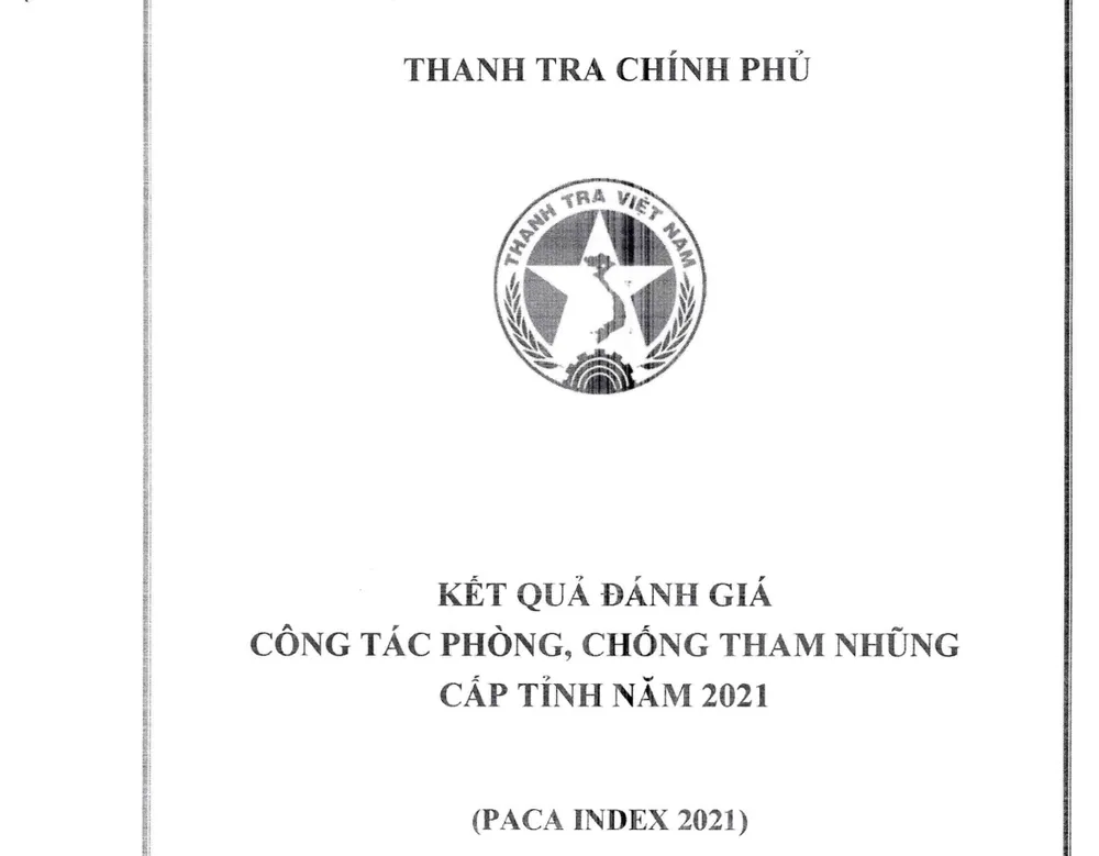 TTCP vừa công bố kết quả trong công tác phòng, chống tham nhũng cấp tỉnh năm 2021
