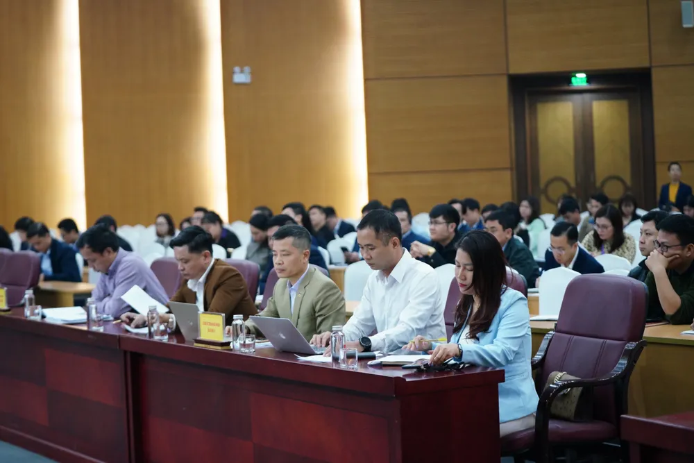 Một số bộ, ngành cùng tham gia thảo luận. Ảnh: ĐỖ TRUNG