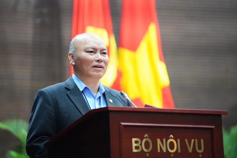 Ông Vũ Đăng Minh, Chánh Văn phòng Bộ Nội vụ. Ảnh: ĐỖ TRUNG