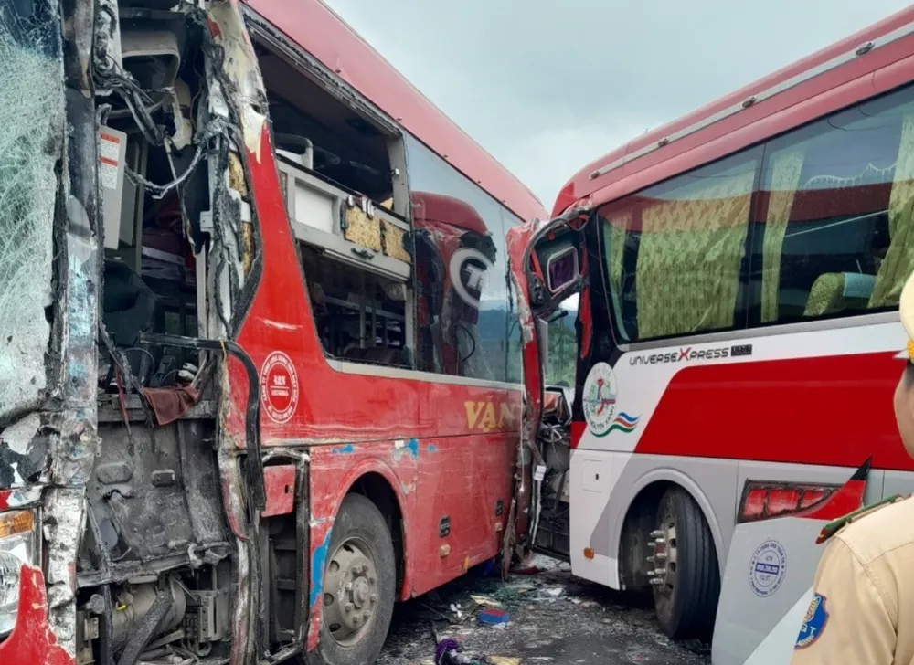 Một vụ tai nạn giao thông trong đợt nghỉ lễ