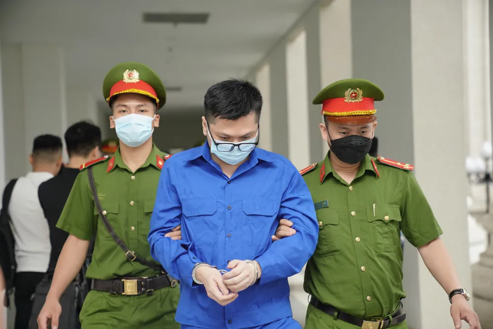 Bị cáo Đỗ Đức Nam. Ảnh: ĐỖ TRUNG