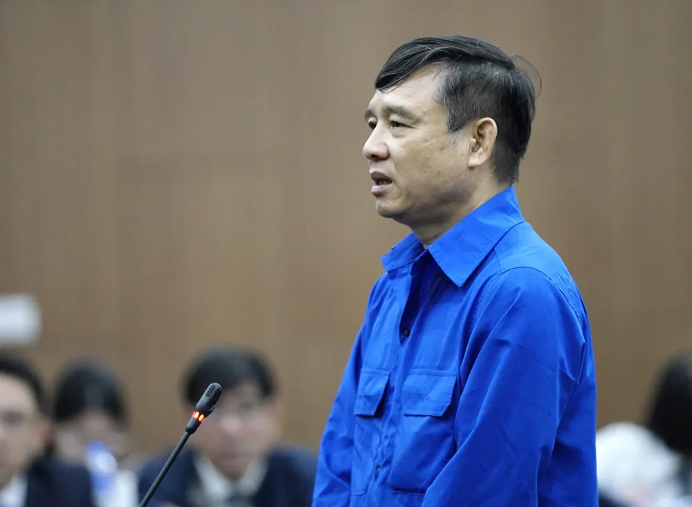 Bị cáo Lương Văn Hải. Ảnh: ĐỖ TRUNG