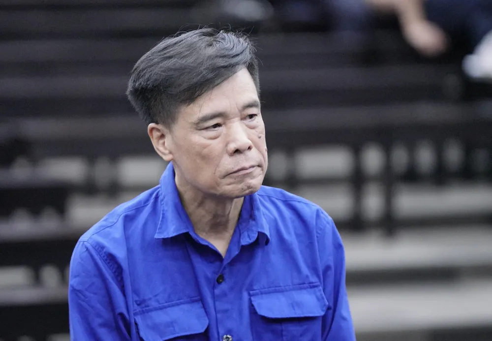 Bị cáo Cấn Hồng Lai tại phiên tòa. Ảnh: ĐỖ TRUNG