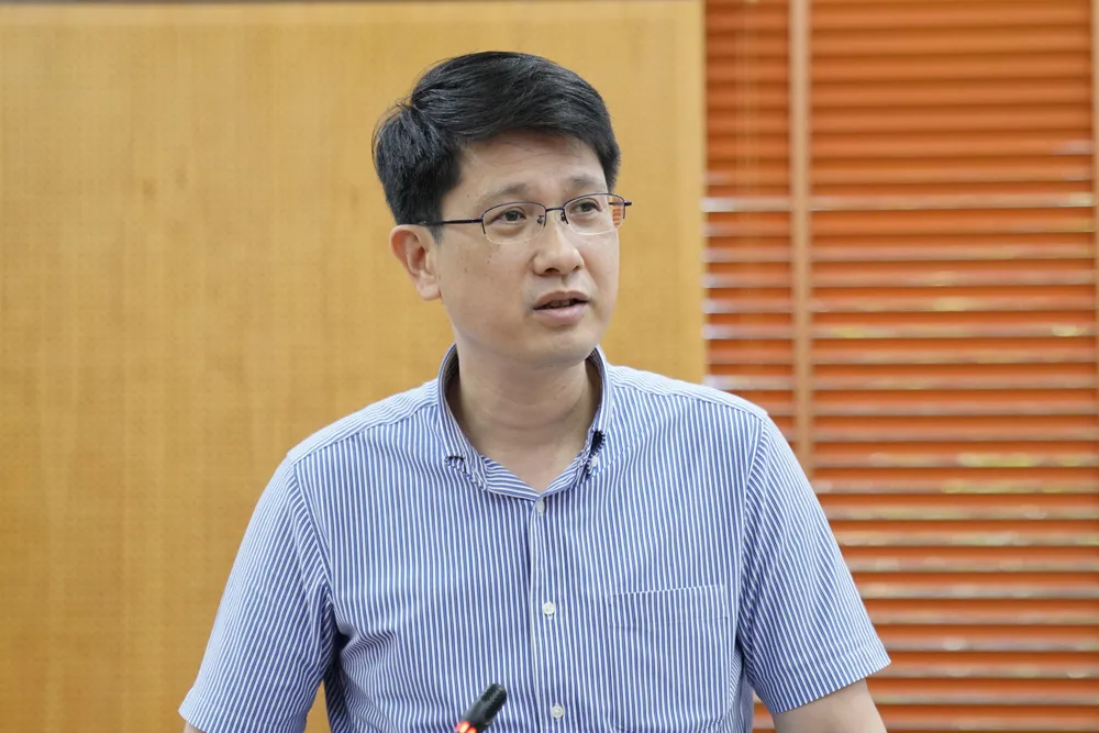 Ông Nguyễn Tuấn Ninh thông tin tại cuộc họp báo. Ảnh: ĐỖ TRUNG Ông Nguyễn Tuấn Ninh thông tin tại cuộc họp báo. Ảnh: ĐỖ TRUNG