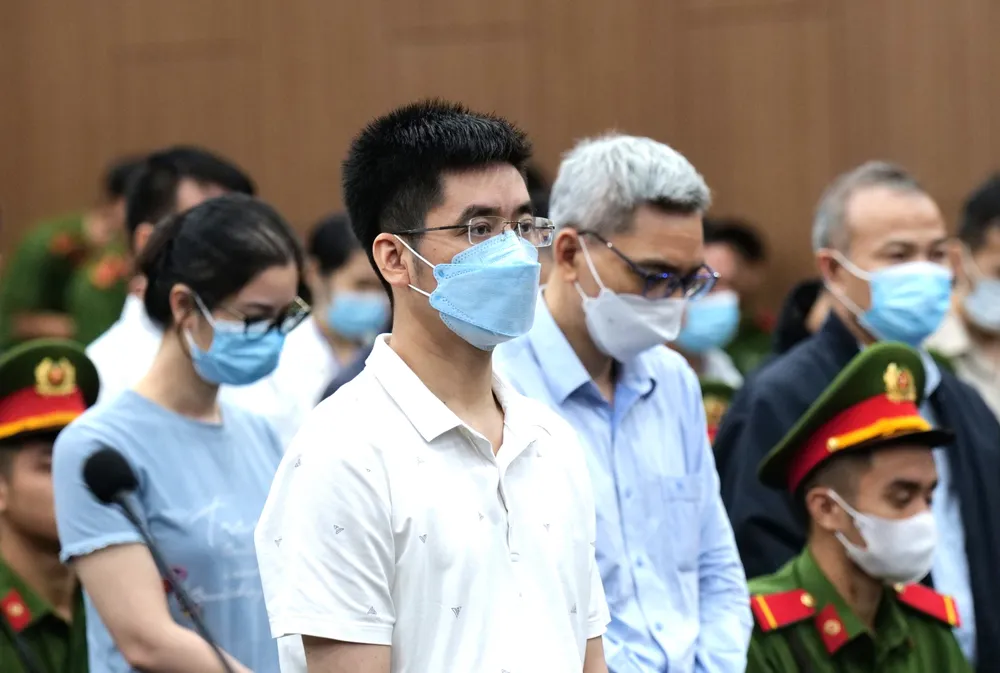 Bị cáo Hoàng Văn Hưng tại phiên tòa