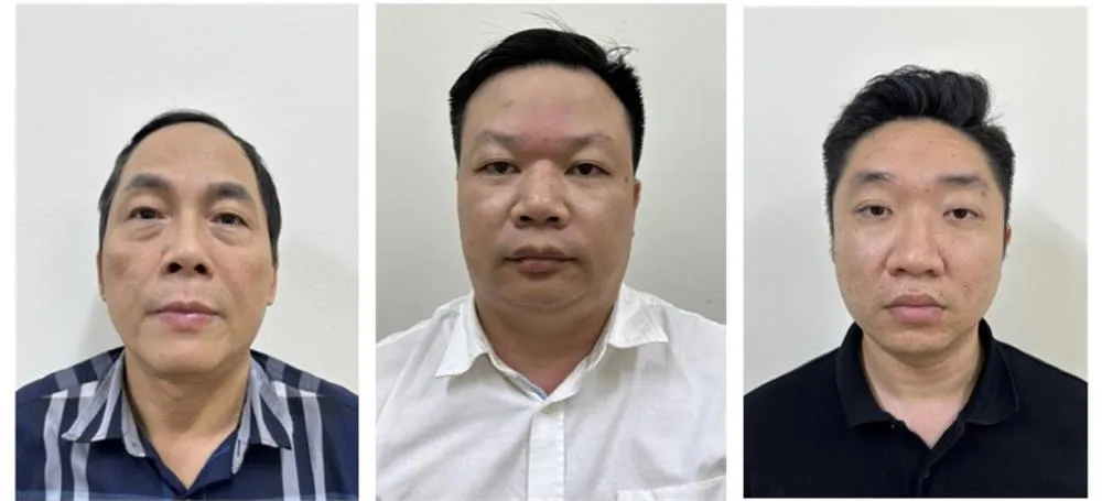 Các đối tượng (từ trái qua phải): Hoàng Quốc Hùng, Lương Nhân Hòa, Nguyễn Đình Cảnh.