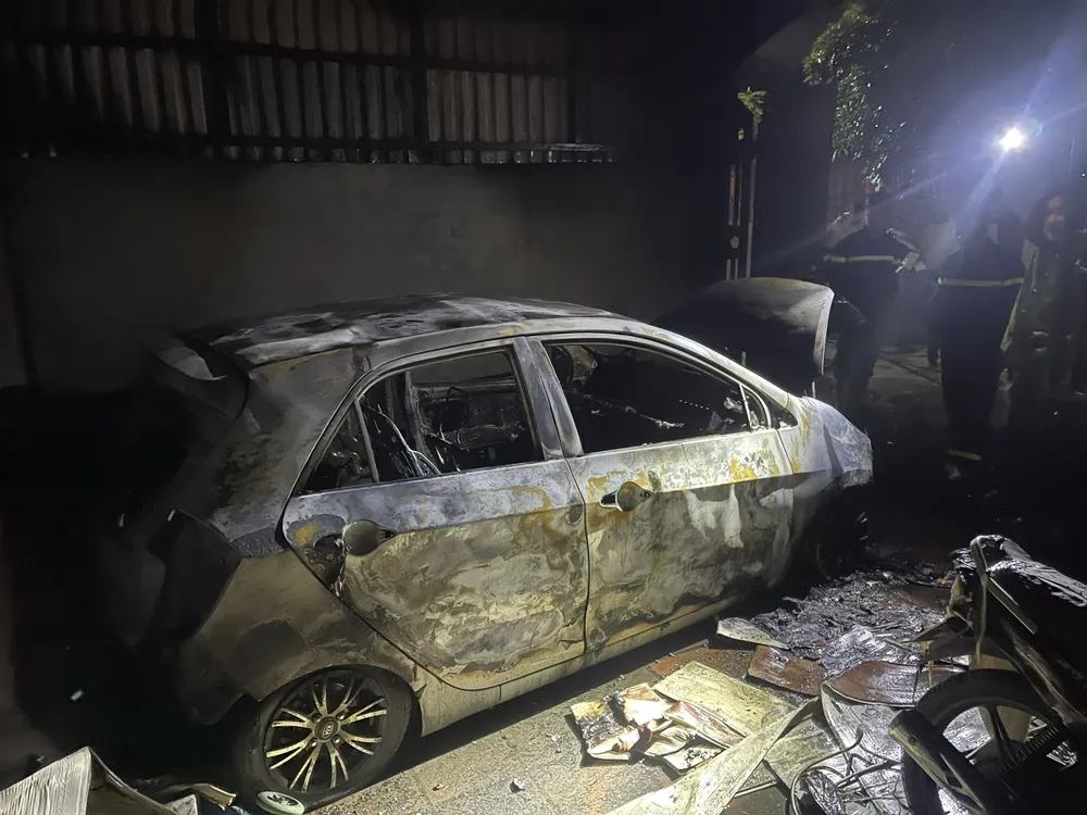 Hiện trường vụ cháy