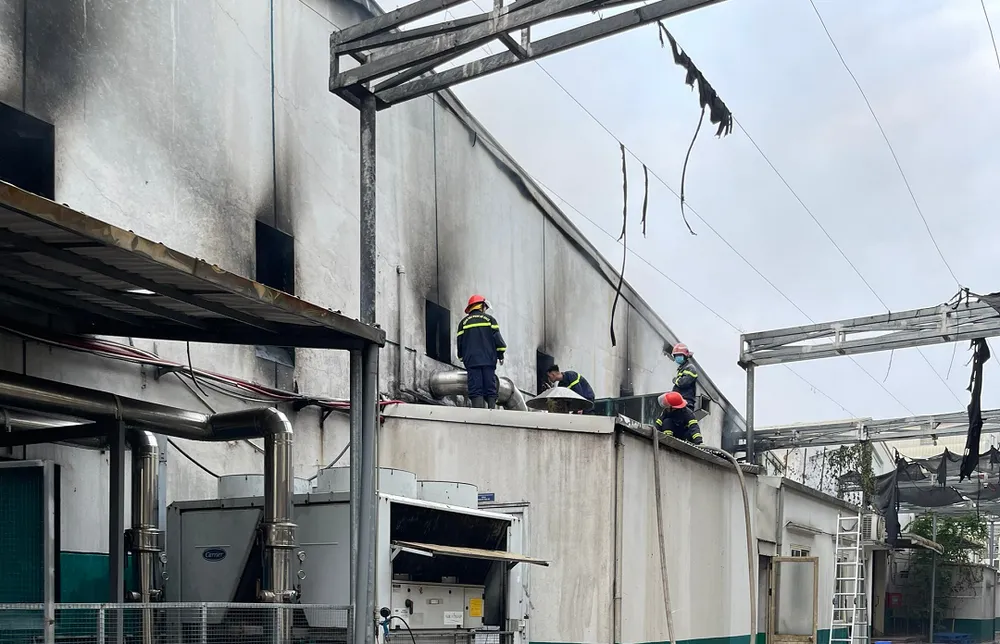 Hiện trường vụ cháy