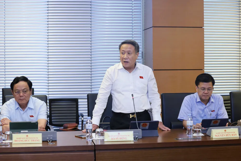 Đại biểu Hà Sỹ Đồng. Ảnh: VIẾT CHUNG