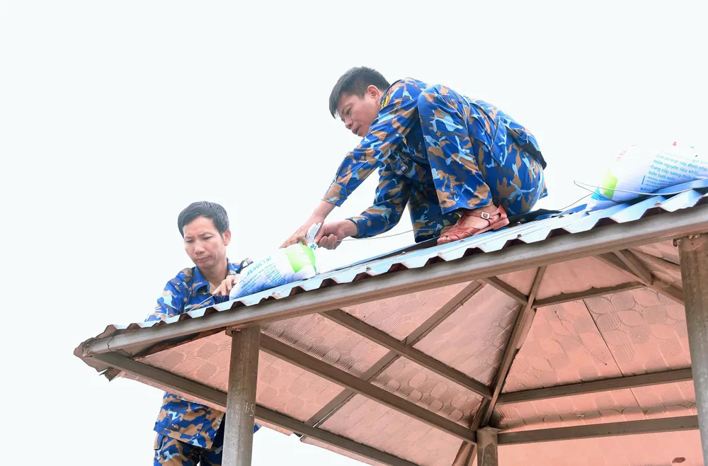 Vùng 1 Hải quân trực 100% quân số sẵn sàng ứng phó với bão số 3