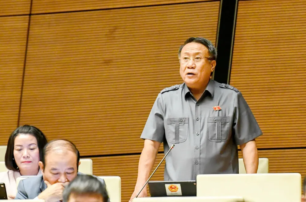 ĐB Hà Sỹ Đồng. Ảnh: QUANG PHÚC