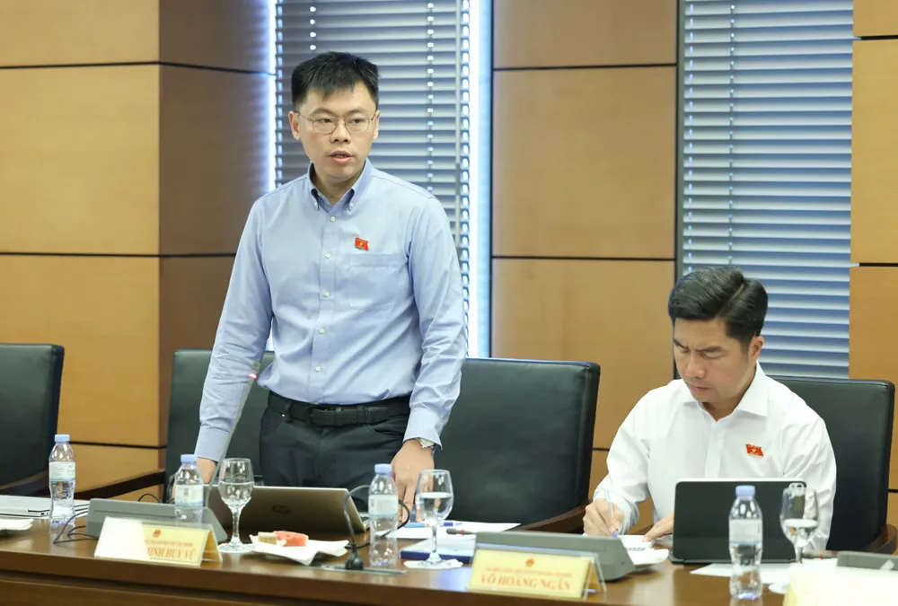 ĐB Trương Minh Huy Vũ (TPHCM). Ảnh: QUANG PHÚC