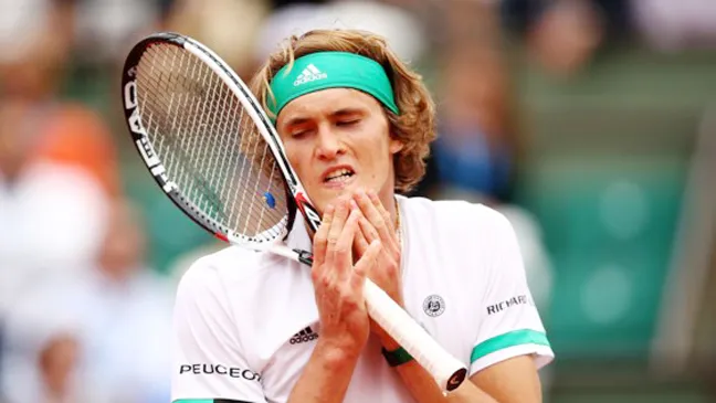 Alexander Zverev thất vọng khi để thua Fernando Verdasco