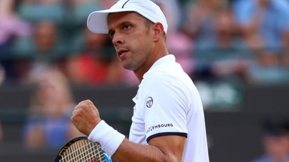 Gilles Muller đã chơi rất hay khi loại Rafael Nadal