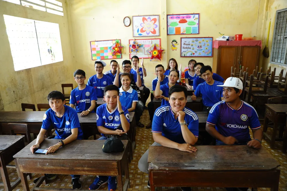 Fan Chelsea ở TPHCM và chương trình thiện nguyện ý nghĩa “Thắp sáng lửa Xanh” ảnh 17