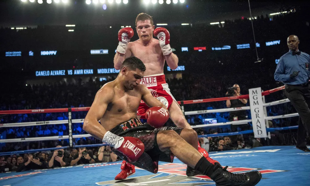 Quyền Anh - Mayweather vạch trần sự kệch cỡm của Khan ảnh 1