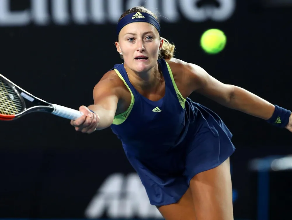 Kristina Mladenovic đã thoát khỏi chuỗi trận "bất khả chiến thắng"