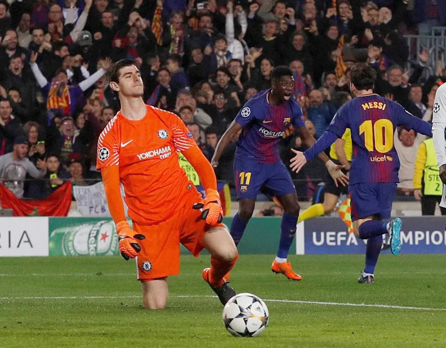 Sự thất vọng của Thibaut Courtois