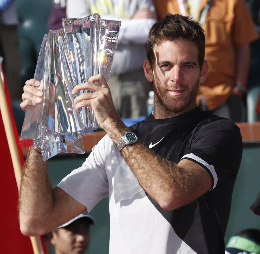 Indian Wells 2018: “Từ chối” danh hiệu thứ 98 của Federer, Del Potro lên ngôi ảnh 1