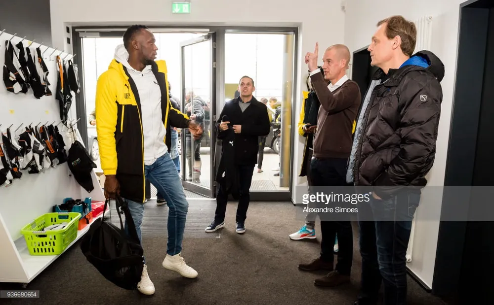 Usain Bolt: Đang tập luyện cùng Borussia Dortmund trong ngày hôm nay ảnh 3