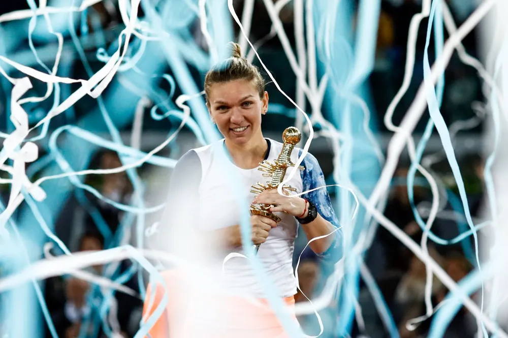 Simona Halep muốn săn "cú hattrick"