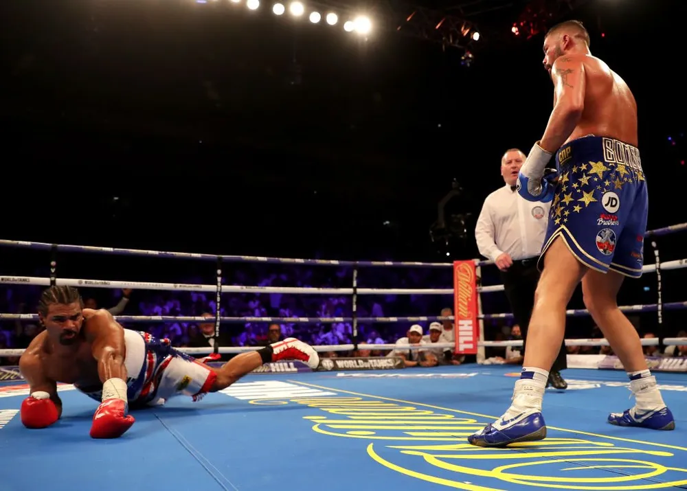 David Haye lại thua sấp mặt trước Tony Bellew