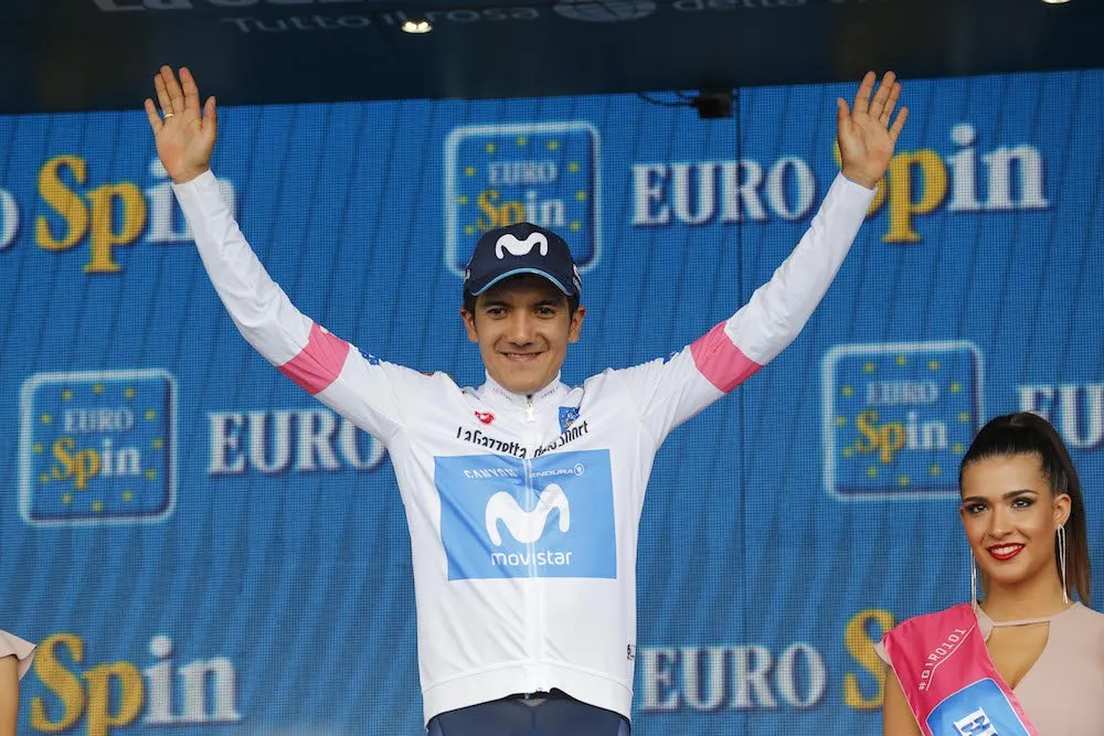 Niềm vui chiến thắng của Richard Carapaz