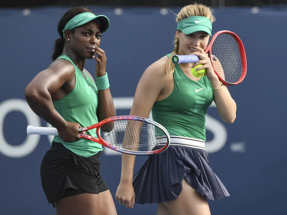 Bên lề US Open : Bouchard vẫn là… mỹ nhân, dù xếp hạng 137 thế giới ảnh 1