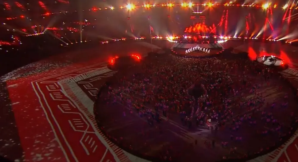 Lễ bế mạc Asiad 2018: Ngập tràn sắc màu về một châu Á đoàn kết và thống nhất ảnh 10