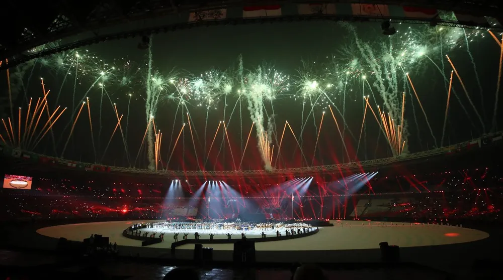 Lễ bế mạc Asiad 2018: Ngập tràn sắc màu về một châu Á đoàn kết và thống nhất ảnh 11