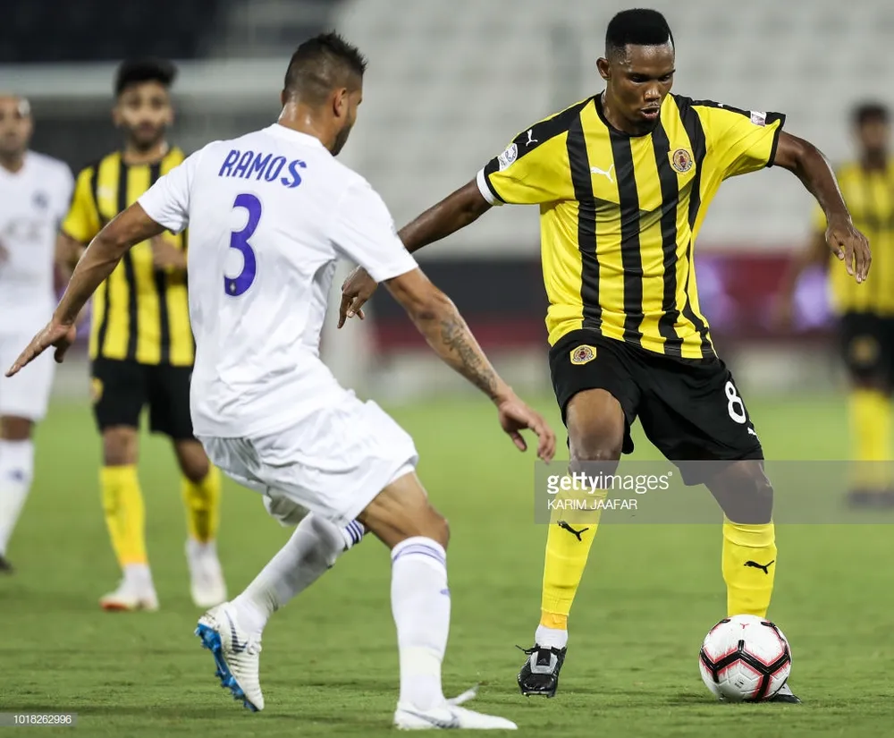 Samuel Eto’o Ghi bàn đầu tiên cho Qatar SC bằng… một pha đánh gót ảnh 7