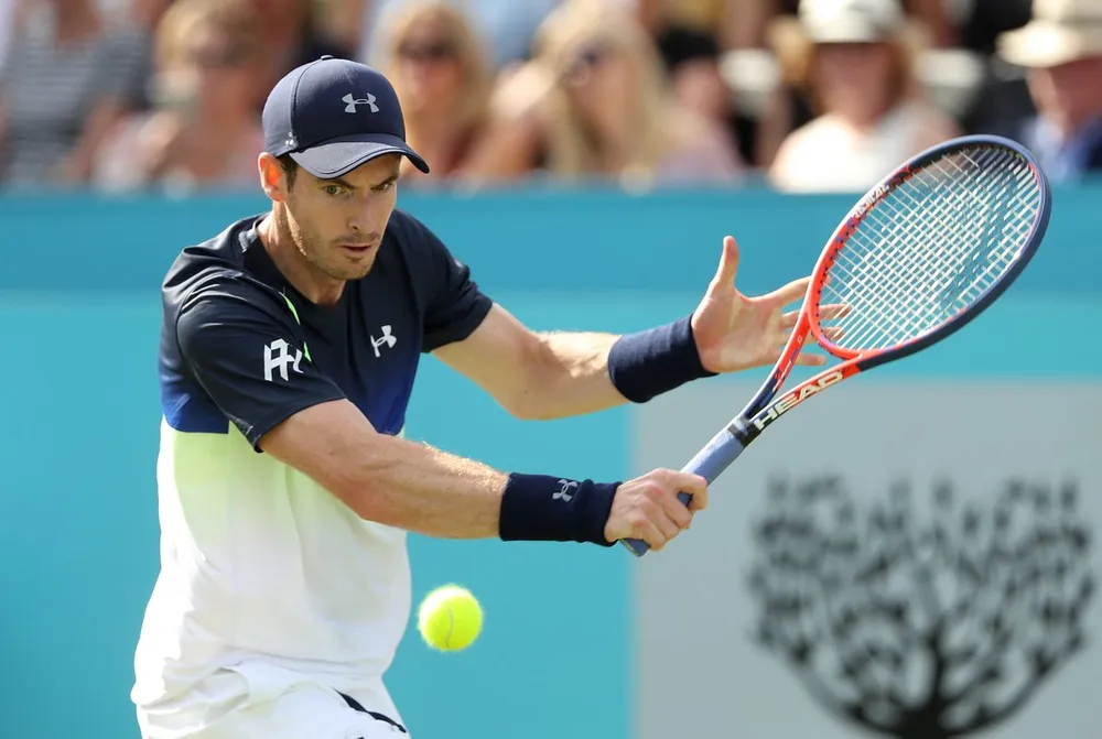 Andy Murray trong trận thua Fernando Verdasco