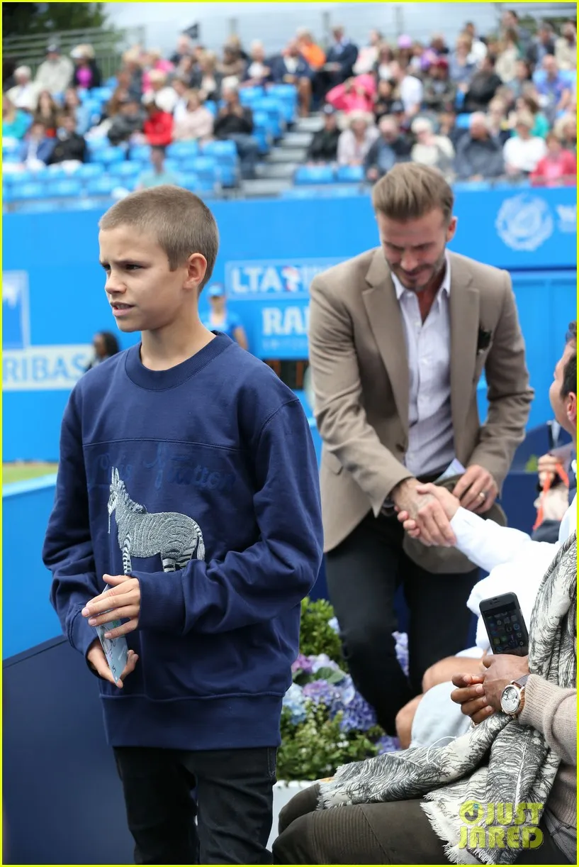 Xây sân tập 30 ngàn Bảng, vợ Beckham muốn con trai thành nhà vô địch Wimbledon ảnh 1