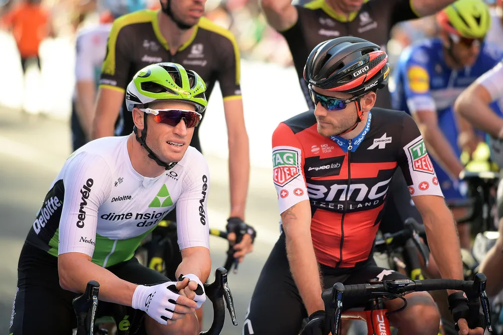 Mark Renshaw (trái)