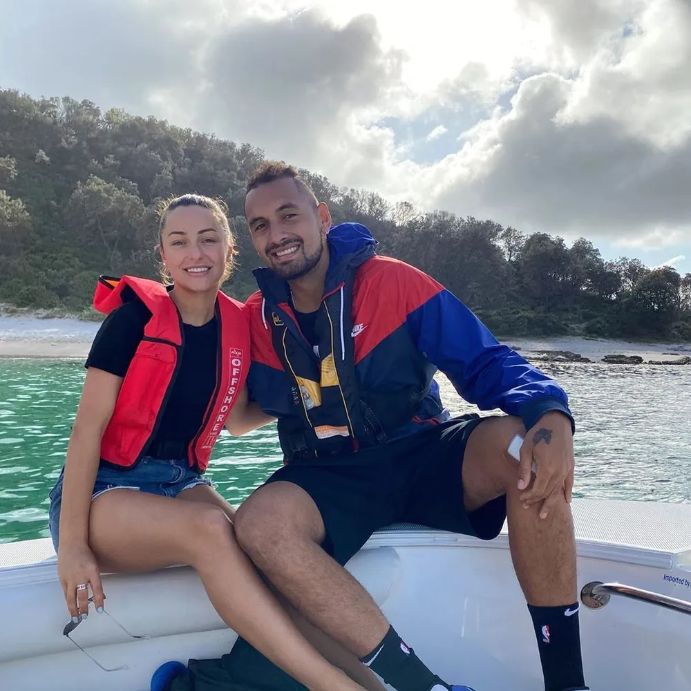 Nick Kyrgios đang tận hưởng cuộc sống riêng tư, không quan tâm đến yêu ghét của công chúng