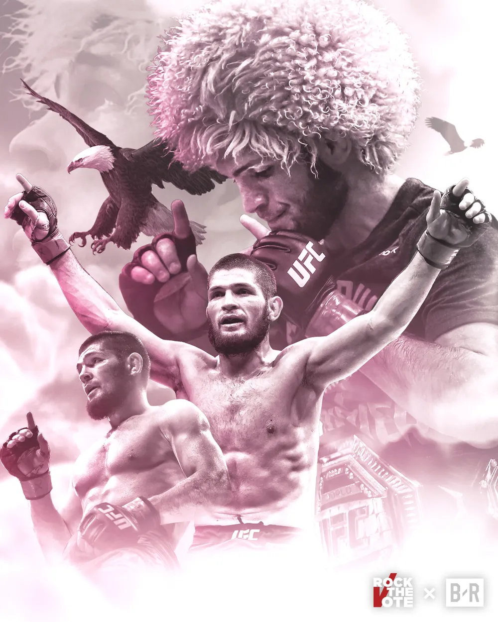 UFC 254: Bị gãy chân 3 tuần trước, Khabib vẫn thắng Gaethje bằng đòn siết cổ và… giải nghệ vì lời hứa với mẹ già ảnh 3