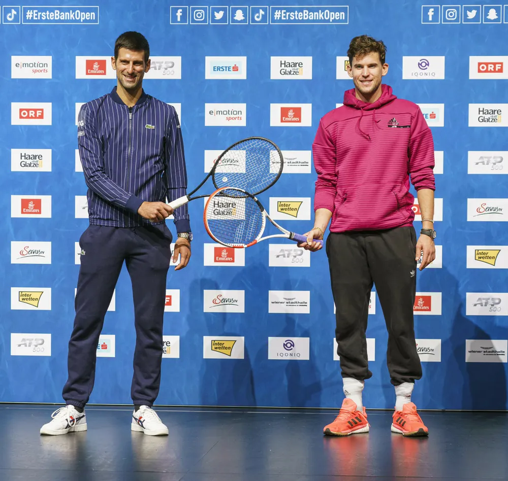 Djokovic và Thiem ở Vienna Open