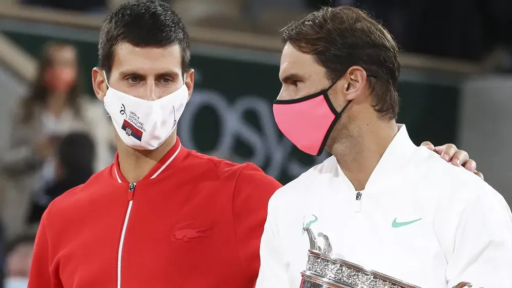 Djokovic và Nadal có những cách hành động khác nhau