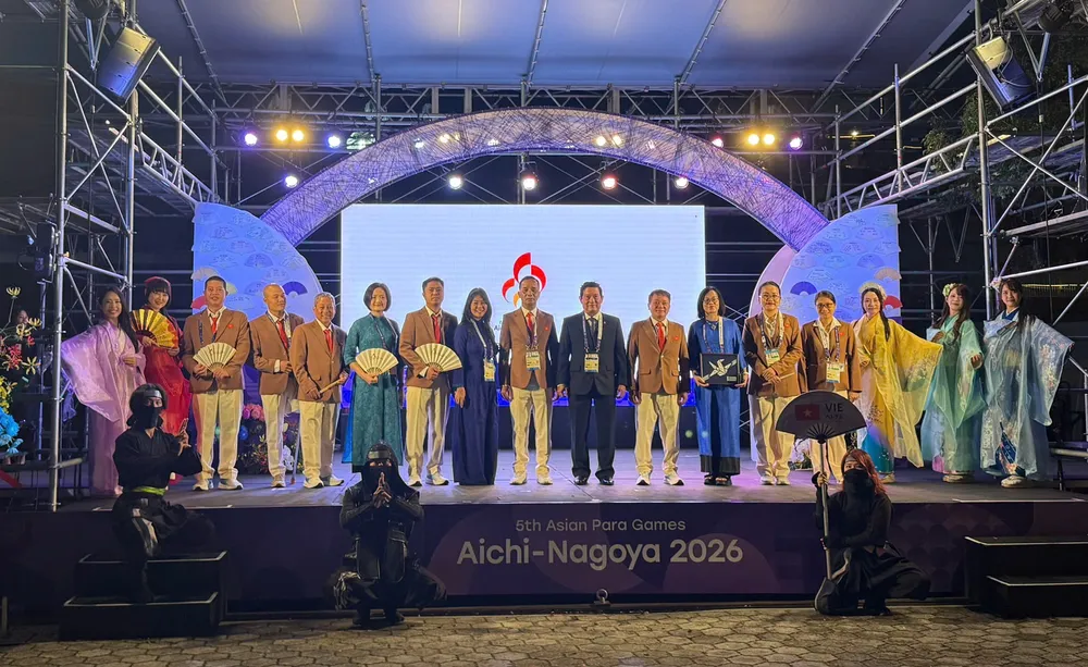 Đoàn Thể thao Người khuyết tật Việt Nam tại ASIAN Para Games 5. 
