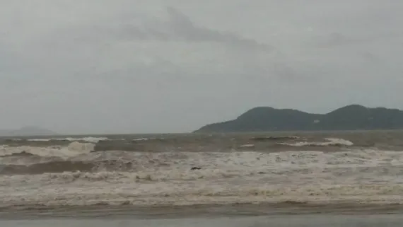 Khu vực tàu VTP 26 bị chìm