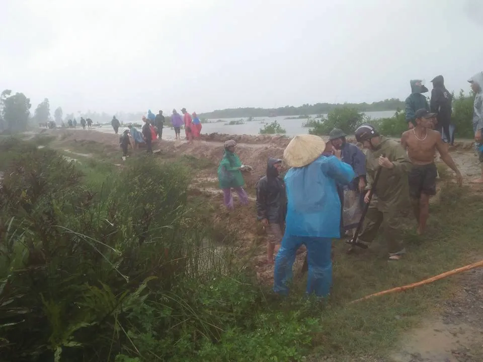 Nguy cơ vỡ đê Mai Giang, biển Cửa Lò tan hoang ảnh 2