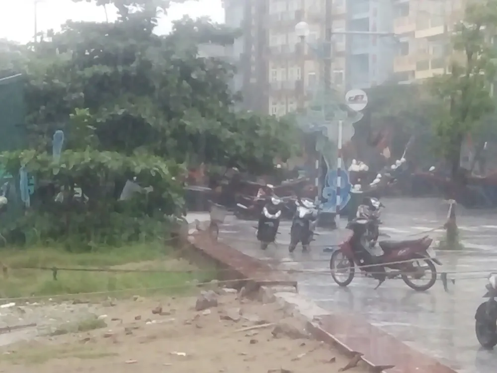 Thanh Hóa: Áp thấp nhiệt đới gây mưa lớn, sẵn sàng sơ tán dân ảnh 8